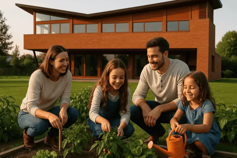 Mudanza con hijos: ¿Por qué un jardín es esencial para tu nueva casa?